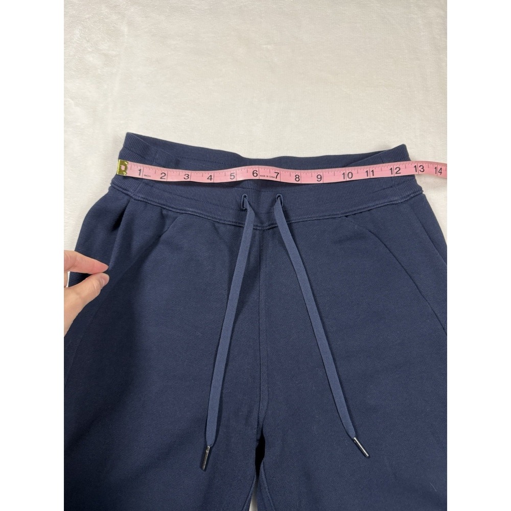 Lululemon Scuba High Rise Jogger Navy Blue Size 4 Drawstring Sweatpants - Picture 3 of 9